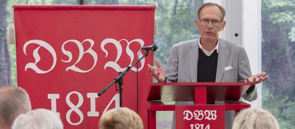 DBWs ordförande 2019 Leif  Aronson på högtidsdagen. Foto Mart Marend